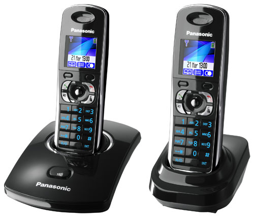 BigTel 1582 Duo, téléphone DECT sans Fil à Grosses Touches, répondeur, Deux combinés, Audio