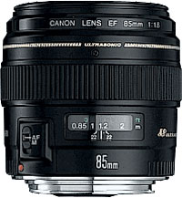 Canon EF 85 mm f/1.8