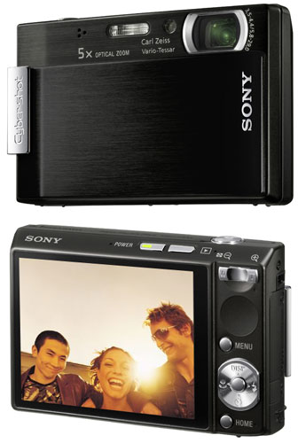 Sony Cyber-shot DSC-T100 noir - Appareil photo compact