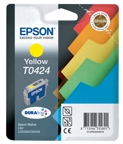 Cartouche Epson T0424 jaune DURABrite