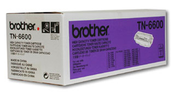 Brother TN6600 - Jumbo Yield - zwart - origineel - tonercartridge