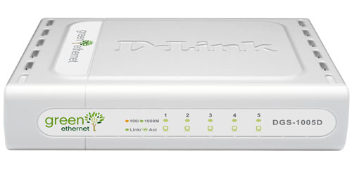 D-Link DGS 1005D - switch - 5 poorten - desktop