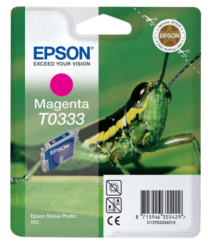 Epson T0333 - magenta - origineel - inktcartridge