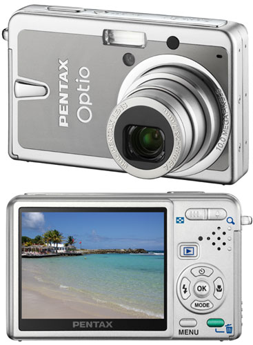 Pentax Optio S10 Silver