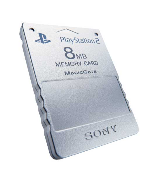 Carte Mémoire Pour PS2 / Playstation 2 Par TTX TECH - 8 MB