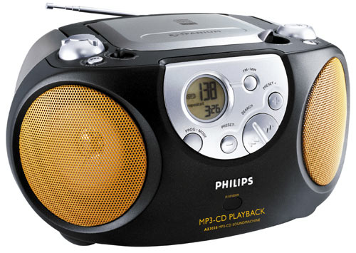 Philips Az 3038 Noir/Orange
