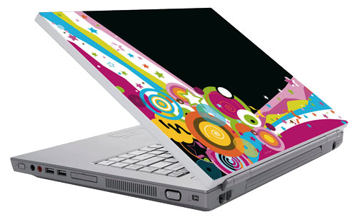Generic Etoiles colore autocollants pour ordinateur portable , sticker  laptop . à prix pas cher