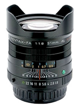 Pentax SMC FA 31 mm f/1.8
