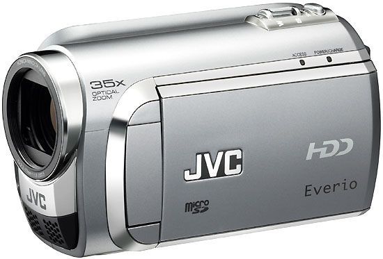 JVC Everio GZ-MG633S - Caméscope - 800 KP - 35x zoom optique