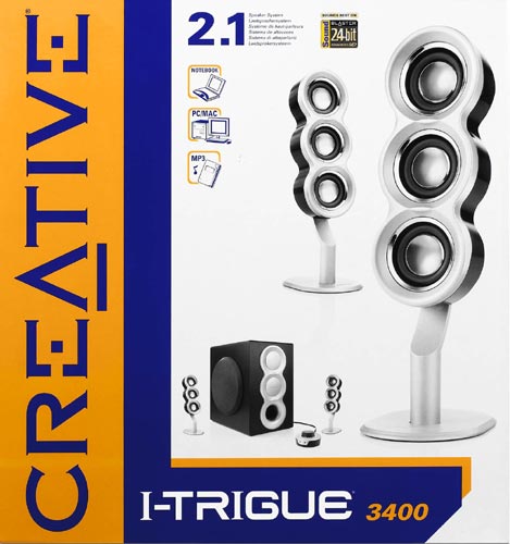 Creative I-Trigue 3400 blanc Enceinte sans fil Achat prix fnac - Main Image