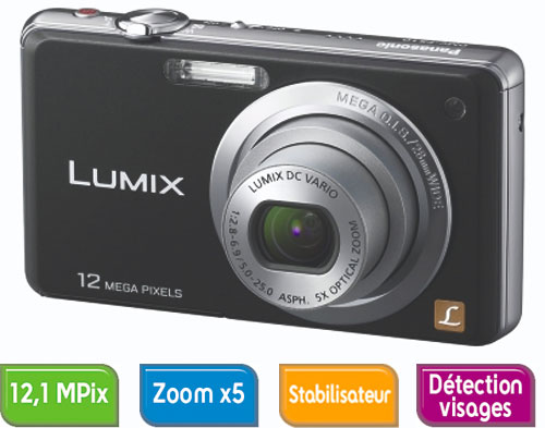 Panasonic Lumix Dmc-Fs10 Ef-K Noir