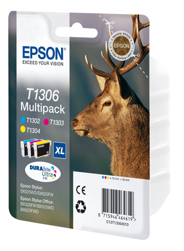 Pack de Cartouche d'encre Epson CERF 3 couleurs XL