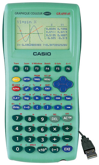Casio Graph 65 USB - Calculatrice - Achat & prix