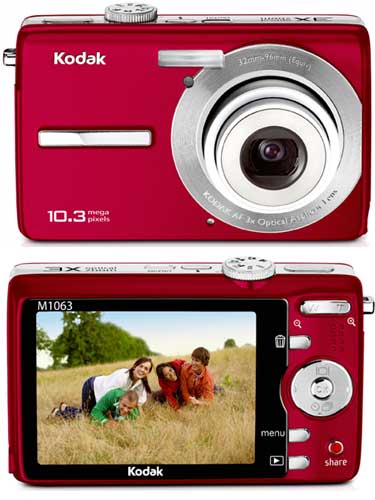 Kodak Easyshare M1063 Rouge