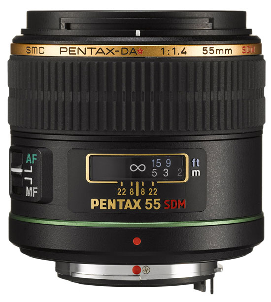 Pentax SMC DA 55 mm f/1.4