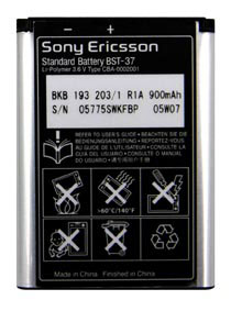 Sony Ericsson batterie BST-37