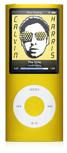 Apple Ipod Nano IV 4 Go Jaune