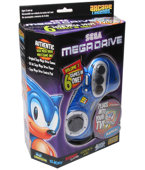 Radica Arcade Legends - Sega Megadrive TV Pad