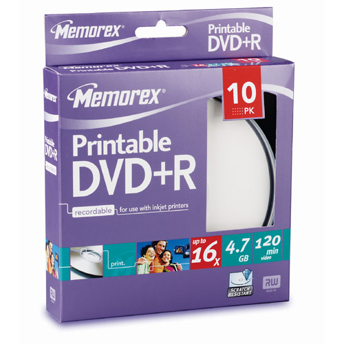 Memorex - DVD+R x 10 - 4.7 GB