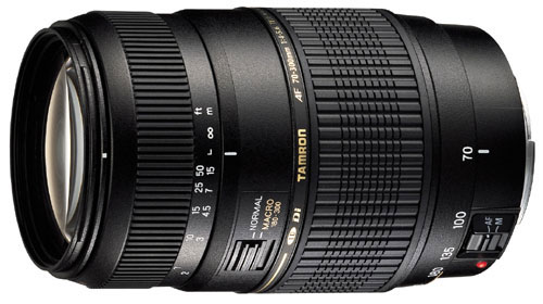 Noir pour Nikon Tamron Objectif Tamron  AF 70-300mm f/4-5.6 Di LD MACRO 1:2 Objectif 
