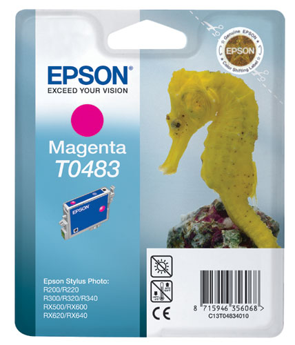 Cartouche Epson T0483 magenta QuickDry