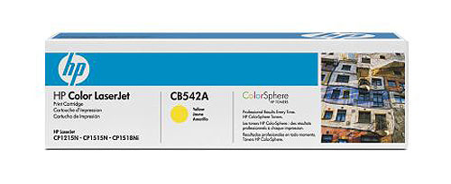 HP 125A - geel - origineel - LaserJet - tonercartridge ( CB542A )