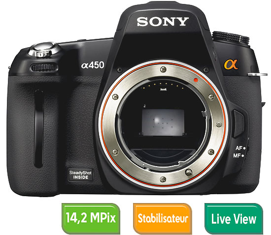 Sony Alpha A450 Nu