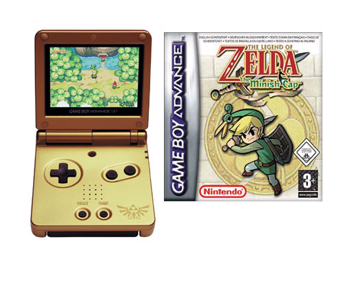Nintendo Pack Game Boy Advance SP Or The Legend Of Zelda The Minish 