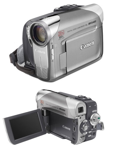 Canon MVX460 - Caméscope - 1.33 MP - 20x zoom optique - Mini DV