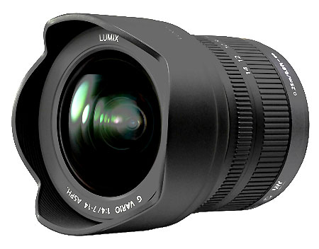Objectif hybride Panasonic Lumix G Vario 7-14mm f/4 ASPH noir