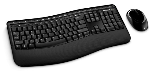 Microsoft Wireless Comfort Desktop 5000 - clavier , souris