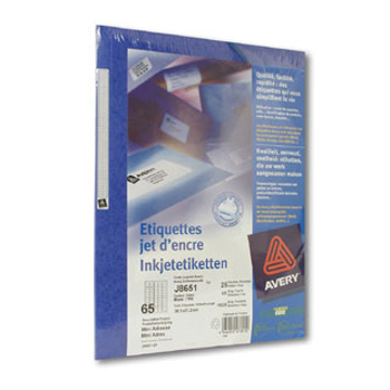 AVERY J865112 780 MINI ETI 38.1X21.2MM A