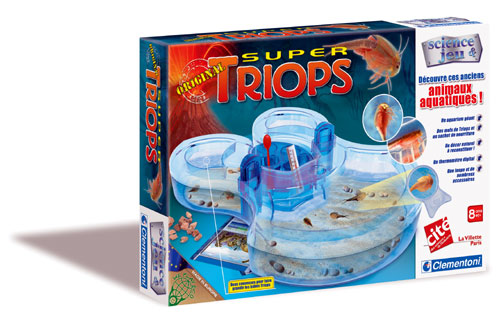 Clementoni - 62254 - Science & Jeu Laboratoire - Élève Tes Triops - Jeu Scientifique 8 Ans, Écrevisses Préhistoriques Enfants, Creatures Jurassiques, Avec œufs, Version Française Fabriqué En Italie