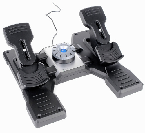 Saitek Pro Flight Rudder Pedals - pedalen - met bekabeling
