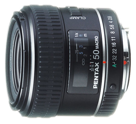 Objectif reflex Pentax Smc D-FA 50 mm f/2.8 Macro