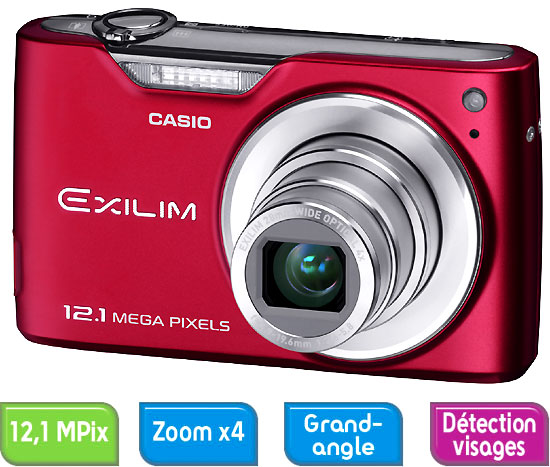 Casio Computer Casio Exilim Ex-Z450 Rouge