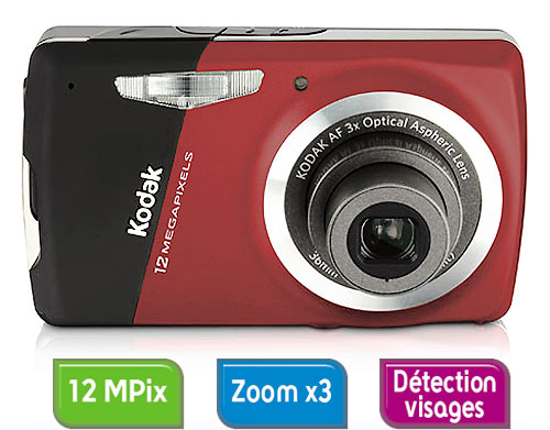 Kodak Easyshare M530 Rouge