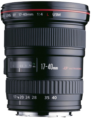 Objectif reflex Canon EF 17 - 40 mm f/4 L USM