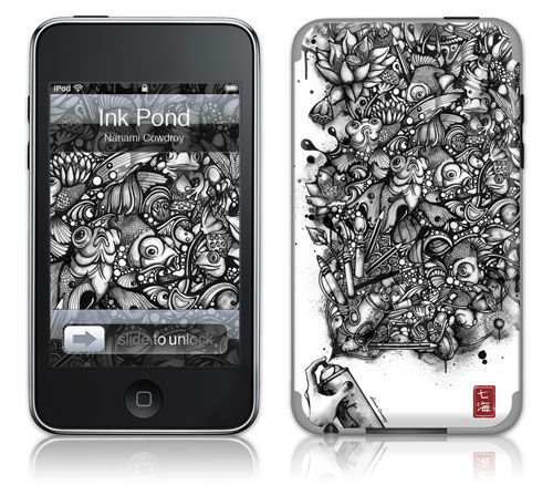 Gelaskins Ink Pond pour iPod touch II
