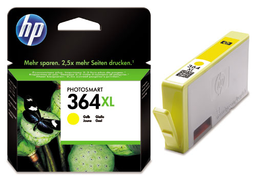 HP 364XL - hoog rendement - geel - origineel - inktcartridge