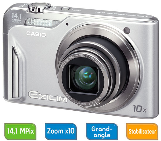 Casio Exilim EX-H15 Argent  - Casio reconditionné disponible sur Fnac