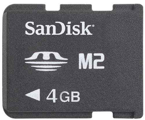 SanDisk Memory Stick Micro (M2) 4 Go