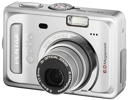 Pentax Optio S60 + Étui + Kit Chargeur