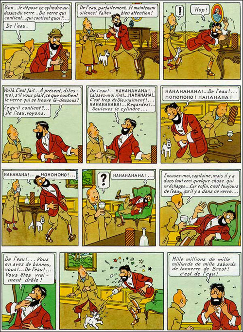 Tintin - Fac-similé version couleurs de l'édition 1948 - Les 7 boules de  cristal - Hergé, Hergé, Hergé - cartonné, Livre tous les livres à la Fnac