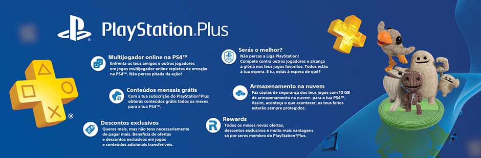 Compra subscrição PlayStation Plus, PS Plus barata